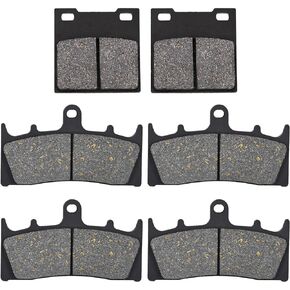 Road Passion Front and Rear Brake Pads Replacement for SUZUKI GSXR 750 W/T/V/X 1994-1999/GSF 1200 SK/K Bandit 2001-2005/GSX 1300 R Hayabusa 1999-2007/ TL 1000 R 1998-2003/GSXR 1100 W 1993-1998