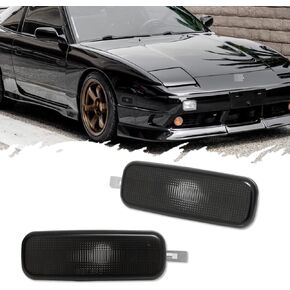 For1993 1994 1995 1996 1997 Altima,1989 1990 1991 1992 1993 1994 240SX S13 Front Bumper Side Marker Light Amber LED Lights