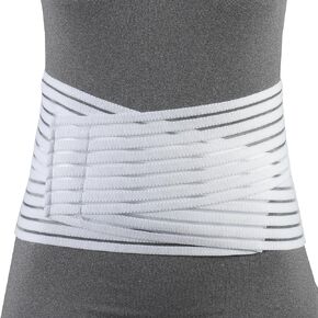 OTC Lumbosacral Support, 7-inch Lower Back, Lightweight Compression, Elastic, Black, Small