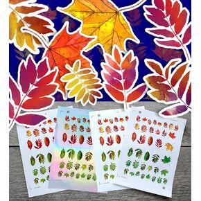 Stickers Pack (Over 150 Stickers) Watercolour Illustrations of Zodiac Signs Vintage Styled Small Vinyl Stickers White Hologram Transparent