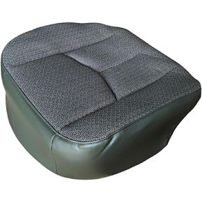 Driver Bottom Side Cloth Seat Cover for Chevy Avalanche Silverado GMC Sierra Yukon Suburban Tahoe 2003 2004 2005 2006 (Dark Grey)