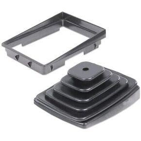 Manual Trans Shifter Boot & Retainer Bezel Kit Fit for 1997-2004 Jeep TJ Wrangler 53000056 52078558