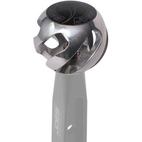 Joes Racing Shifter Knob, Lightweight, 3/8-16 in Thread, Aluminum, Polished, Universal, Each