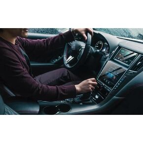 واقي شاشة متوافق مع شاشة اللمس إنفينيتي Q50 Q60، مضاد للوهج والخدش، مقاوم للصدمات، ملحقات الملاحة، قطعتان/مجموعة in Kuwait