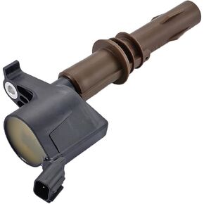 ENA Brown Boot Ignition Coil Pack Compatible with Ford Lincoln Mustang F150 F250 F350 F450 F550 F650 F750 F53 F59 Expedition Explorer Lobo Navigator 4.6 5.4 6.8 7.3 Replacement for C1659 DG521