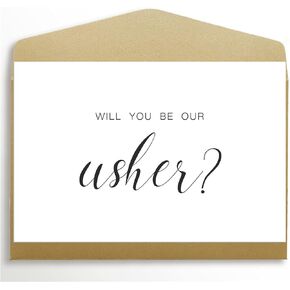 Will You Walk Me Down the Aisle Card, Wedding Proposal Card for Dad, Uncle, Brother, Stepdad