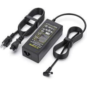 19V DC Power Cord TV Charger for LG Electronics 19" 20" 22" 23" 24" 27" 32'' LCD LED Monitor Widescreen HDTV IPS236V 24M47H-P 24MP55HQ Samsung 32" H5000 J5205 J5003 A4819-FDY UN32J400 UN32J4000AF