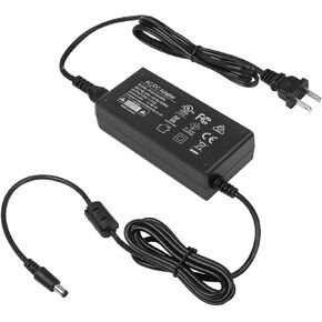 UL Listed 24V Power Cord for Canon SELPHY CP1300 CP1200 CP1500 CP910 CP900 CP800 Printer, for Fujitsu Scanner fi-7160 fi-7180 fi-7260 fi-7280 Charger Power Supply Adapter