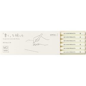 Midori 35322006 MD Pencils, Set of 6, B