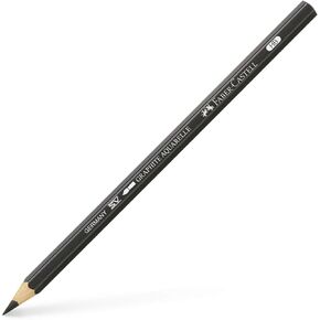 Faber-Castell Graphite Aquarelle Water-Soluble Single Pencil, Hb