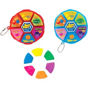 Super Fruity Scented Kneaded Eraser Wheel Toy Eraser Set of 2