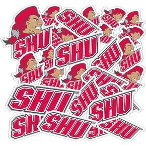 Sacred Heart University Sticker Pioneers SHU Stickers Vinyl Decals Laptop Water Bottle Car Scrapbook T1 (Type 1-1)