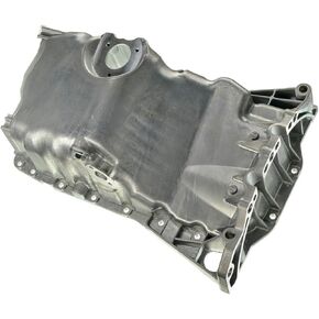 A-Premium Engine Oil Pan Sump with Drain Plug Compatible with Audi A4 2001-2001, A4 Quattro 2001-2001, Volkswagen Passat 2001-2005, L4 1.8L