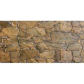 AWERT Stone Aquarium Background Rocky Fish Tank Background Rock Terrarium Background 24x12 inches Vinyl