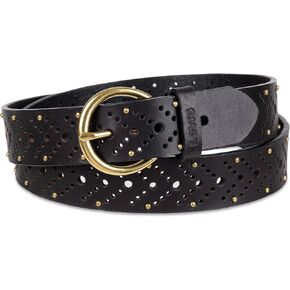 Levi's Women's Multi-Perforate Fully Adjustable Casual Belt for Jeans, Trousers and Dresses