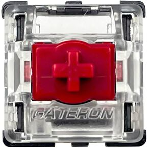 kutethy Gateron KS-22 RGB Optical Switches Pre-lubed for Optical Switches Mechanical Keyboard (35 Pcs,Optical Black)