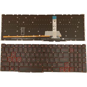 Laptop Replacement US Layout Red Backlight Keyboard for Acer Nitro 5 AN515-57 AN515-45 Predator Helios 300 PH315-54 PH317-51 LG05P-N10BR LG05P-N12B3 LG05P-N12B3L in Kuwait