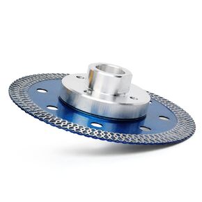4.5" Tile Blade,Super Thin Diamond Porcelain Blade with Flange for Cutting Porcelain Tile Stone
