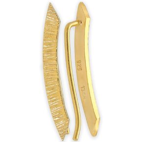 Handmade Ear Cuff Gold sterling silver ear cuff for men earring men ear cuff earring men for men for boyfriend birthday men jewelry punk in Kuwait