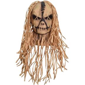 Halloween Scary Scarecrow Mask Fullhead Horror Halloween Mask Cosplay Gift Props Outdoor Decoration