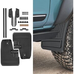 Mud Flaps for Ford Bronco Accessories, Splash Guards for Ford Bronco 2021 2022 No Drilling Punching Required（2PCS）