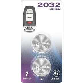 (2 Pack) CR2032 2032 Remote Key FOB OEM Replacement fits case Shell 2009-2016 for Audi A1 A3 A4 A5 A6 A7 A8 RS5 RS7 S3 S4 S5 S6 S8 SQ5 TT Q3 Q5 Quattro Allroad, etc (FCC ID: IYZFBSB802)