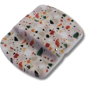 استبدال منزلق مغناطيسي Yeti - استبدال Yeti Magslider - غطاء منزلق مغناطيسي بغطاء Yeti يناسب جميع أغطية Yeti Tumbler Magslider - (TERRAZZO) - خالٍ من البيسفينول A/ يُغسل يدويًا فقط