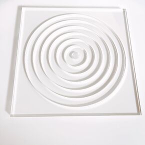 Multi Circle Router, Tracing Template, Router Inlay Template, Router Jig, Woodworking Template, Craft Template