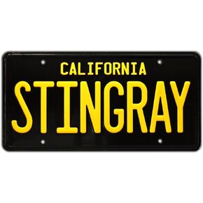 CobraKai | Stingray | Metal Stamped License Plate