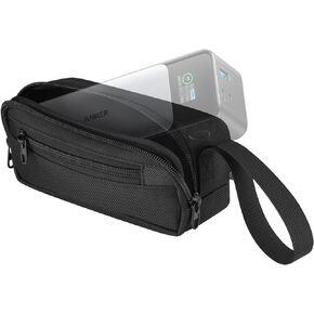 Travel Case Compatible with Anker 737 Power Bank (PowerCore 24K) 3-Port Portable Charger, Portable Storage Bag Case for Anker Prime Power Bank 20K Portable Charger - Case Only (Black)