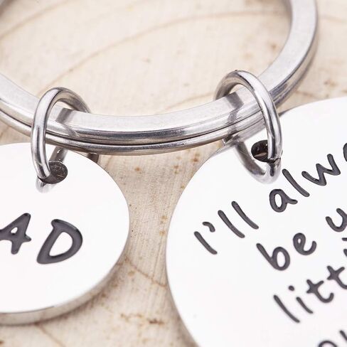 Gifts for Dad Daddy Birthday Gifts from Daughter Fathers Day Keychain Gifts for Dad Step Daddy Gifts from Wife Father in Law Dad of The Bride Wedding Anniversary Presents Keyring Dad Valentines Gifts in Saudi Arabia