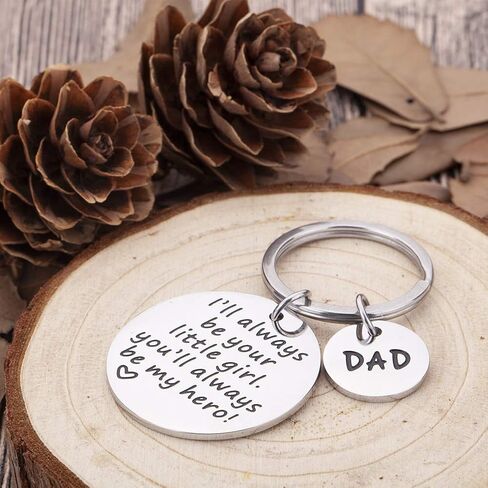 Gifts for Dad Daddy Birthday Gifts from Daughter Fathers Day Keychain Gifts for Dad Step Daddy Gifts from Wife Father in Law Dad of The Bride Wedding Anniversary Presents Keyring Dad Valentines Gifts in Saudi Arabia