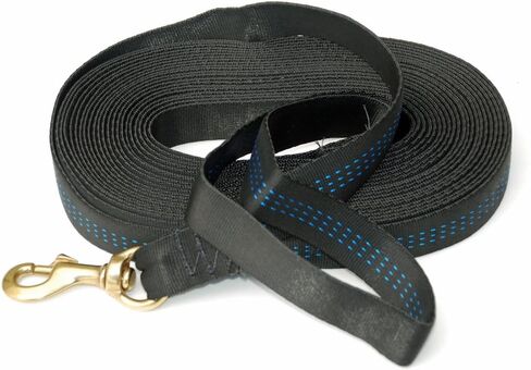 Ray Allen Mfg Signature K9 Tubular Nylon Tracking Line, 15-Feet x 1-Inch, Black in Saudi Arabia