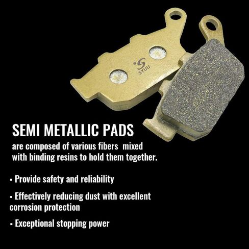 مكابح أمامية وخلفية للدراجة النارية متوافقة مع سوزوكي SFV 650 K9/L0/L1 Gladius 2009 2010 2011 2012 2013 2014 2015 SV 650 2016 2017 FA229F FA231F FA496R in Kuwait