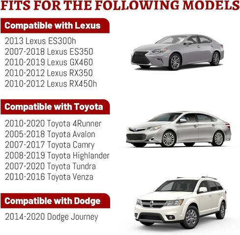 محرك منفاخ تيار متردد مع مروحة يناسب 2005-2020 Toyota 4Runner/Avalon/Highlander/Camry 2014-2020 Dodge Journey 2007-2015 Venza-Lexus ES350 ES300h GX460 يستبدل 87103-60400 68232372AC 87103-0E040 700 215 in Kuwait