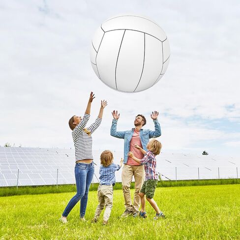 Libima 27 Inch Giant Inflatable Volleyball Large Beach Pool Games Toys for Outdoor Activity Themed Party in Saudi Arabia