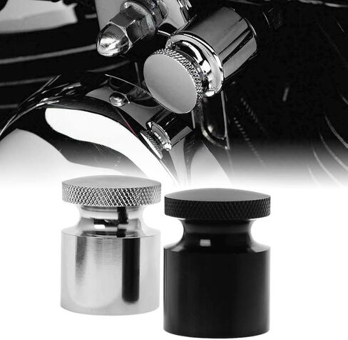 Black Motorcycle Choke Knob Cover Universal for Harley Davidson Sportster Softail Dyna Electra Glide, Honda, Kawasaki, Ya-maha in Saudi Arabia