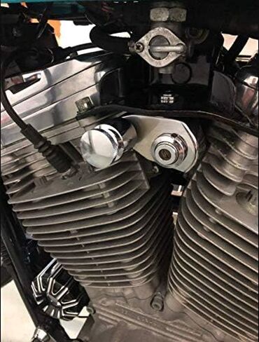 Black Motorcycle Choke Knob Cover Universal for Harley Davidson Sportster Softail Dyna Electra Glide, Honda, Kawasaki, Ya-maha in Saudi Arabia