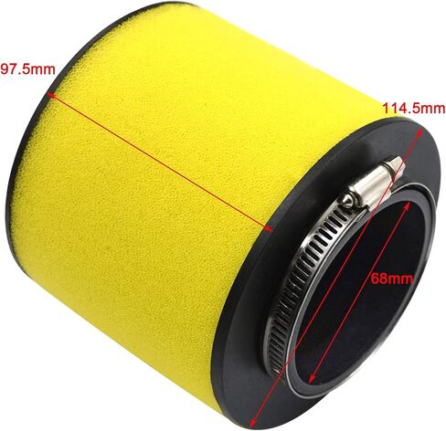 AHL Air Filter Cleaner 17254-HN5-670 for Honda TRX350TM TRX350FE TRX350FM TRX350TE FourTrax Four Trax Rancher 350 ES 2000 2001 2002 2003 2004 2005 2006 in Saudi Arabia