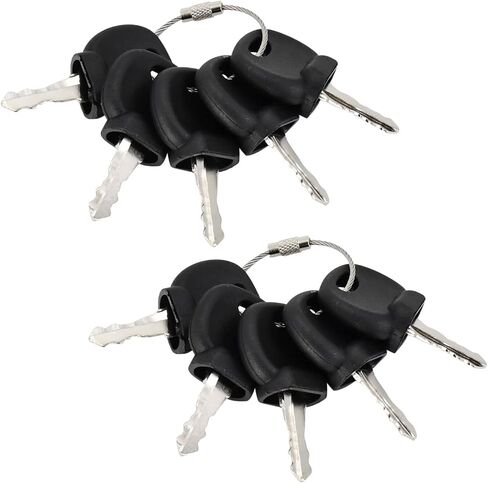 14607 14707 14603 Ignition Keys (5) Compatible with Bomag 05755125 5755124 Compatible with Caterpillar 8U-9569 Compatible with Dynapac 940451 Compatible with New Holland 85804675 in Saudi Arabia