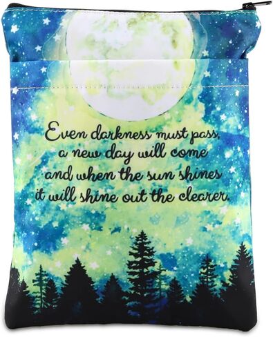 حلقات رواية كم كتاب هدايا عاشق الأدبية حتى الظلام يجب أن يمر يوم جديد سيأتي حلقات غلاف الكتاب حامي الكتاب (حتى الظلام) in Kuwait