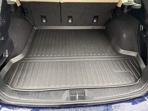 بطانة شحن ممتازة لسيارة Subaru Outback 2015-2019 - حماية 100% - سجادة صندوق السيارة الملائمة حسب الطلب - سجادة شحن سوداء لجميع المواسم - بطانات صندوق السيارة مقاسة بالليزر ثلاثية الأبعاد لسيارة Subaru Outback 2015-2019. in Saudi Arabia