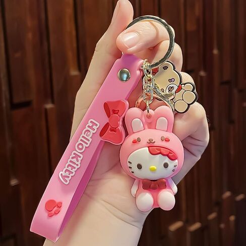 5 Pcs kawaii Anime Keychain Set Anime Figure Pendant Cute Keyring for Car Backpacks Accessories Multicolor in Saudi Arabia