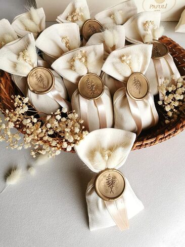 مجموعة من 10 أكياس لافندر معطرة بالكامل لهدايا الزفاف، هدايا الشكر، هدايا حفلات الذكرى السنوية للضيوف in Saudi Arabia