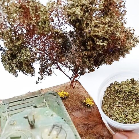 Warmtree مصغرة أوراق محاكاة نموذج أوراق مشهد لDiorama لوازم التضاريس نموذج عدة طاولة الرمل محاكاة المناظر الطبيعية لعبة الحرب المنمنمات حديقة الجنية in Kuwait