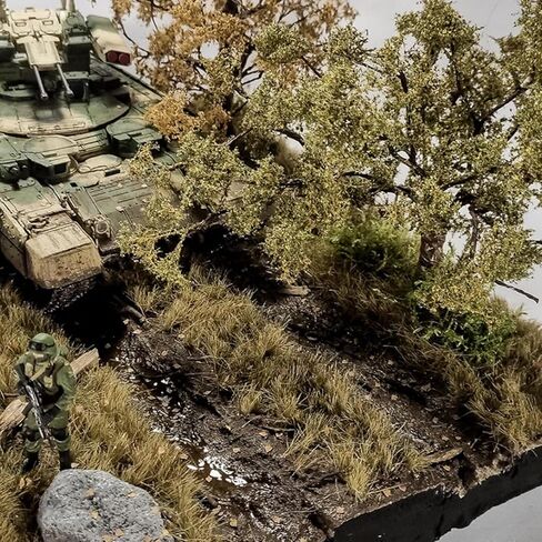 Warmtree مصغرة أوراق محاكاة نموذج أوراق مشهد لDiorama لوازم التضاريس نموذج عدة طاولة الرمل محاكاة المناظر الطبيعية لعبة الحرب المنمنمات حديقة الجنية in Kuwait