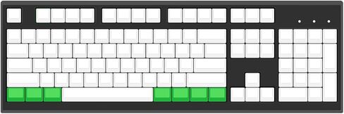 Max keyboard - Cherry MX R1 Backlit Novelty Keycap Set Portal with Wire Keycap Puller (R1-1X1.50) in Saudi Arabia