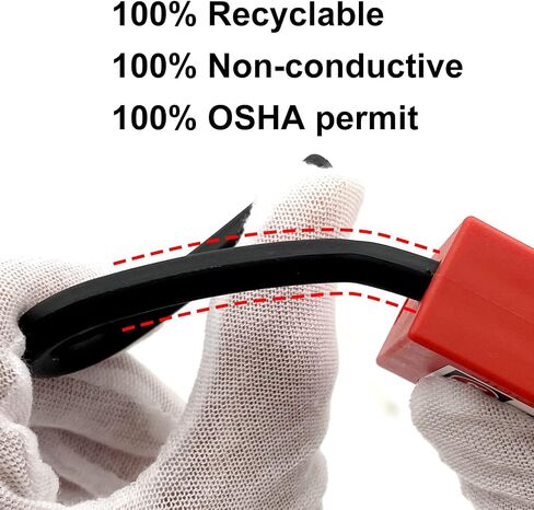 تأمين Tagout أقفال قفل أمان Loto، مرتبط بشكل مختلف، أقفال آمنة OSHA Loto لقفل محطات وأجهزة وضع العلامات in Kuwait