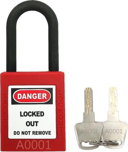تأمين Tagout أقفال قفل أمان Loto، مرتبط بشكل مختلف، أقفال آمنة OSHA Loto لقفل محطات وأجهزة وضع العلامات in Kuwait