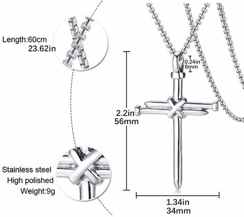 2 Pcs Arrow Necklace Titanium Steel Men Punk Hip Hop Vintage BFF Necklace Triangle Spearhead Arrowhead Friendship Couple Pendant Necklace Men Gifts Jewelry in Saudi Arabia